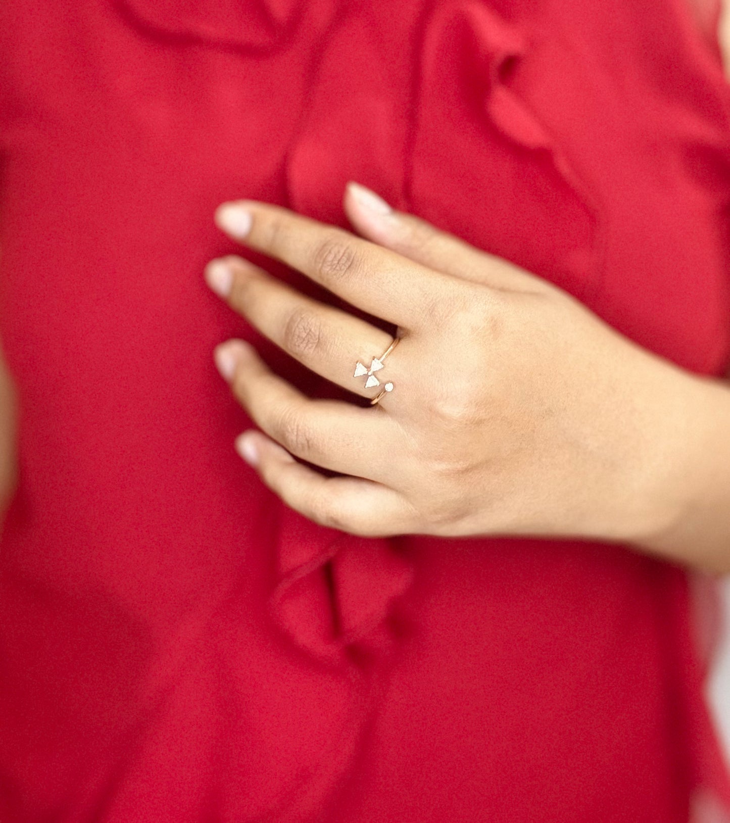 Gold Tone Anti-tarnish Ring