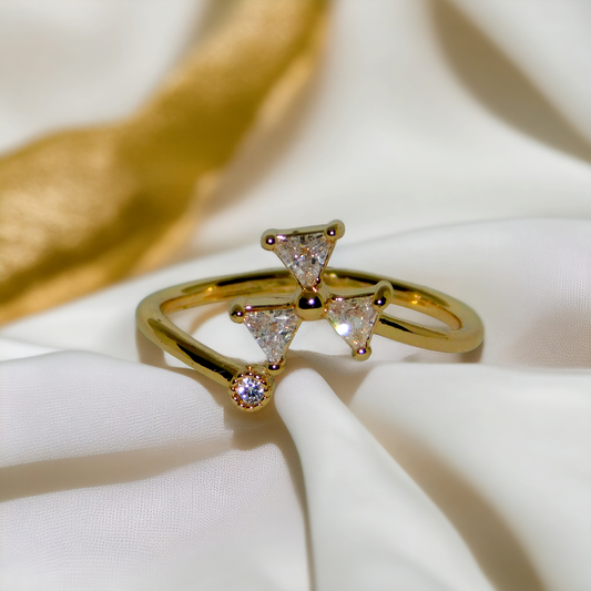 Gold Tone Anti-tarnish Ring